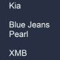 Preview: Kia, Blue Jeans Pearl, XMB.